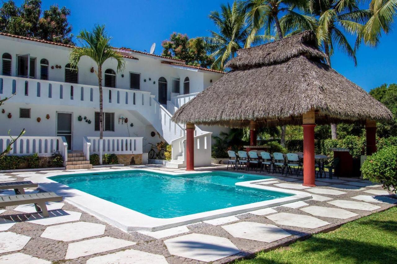 Villas Paraíso Manzanillo,Club Santiago Casa Playa Exterior foto
